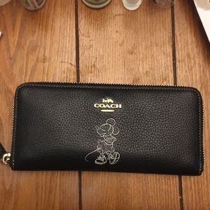Disney coach wallet